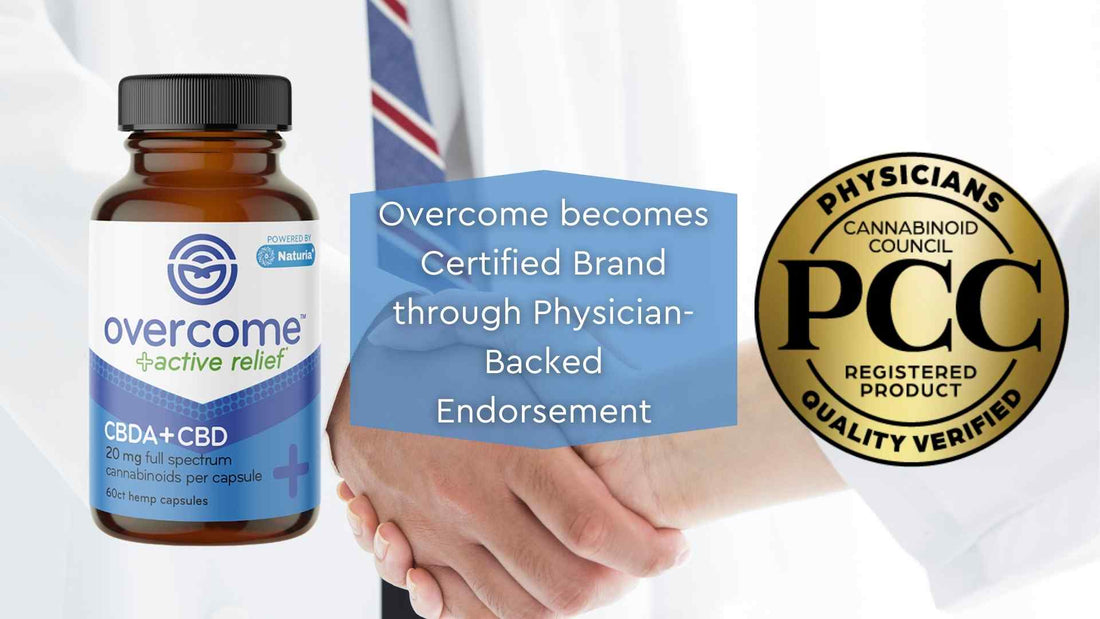 Overcome becomes Certified Brand