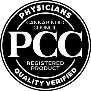 Physicians Quality Verified - Cannabinoid Council Registered Product seal