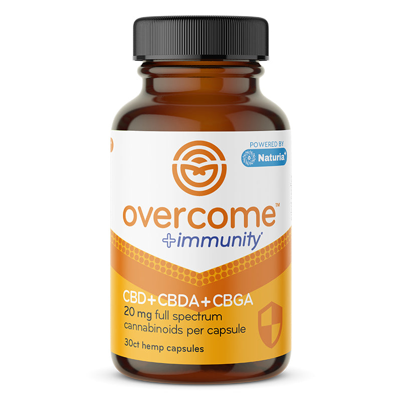 Overcome Immunity capsules 30ct bottle