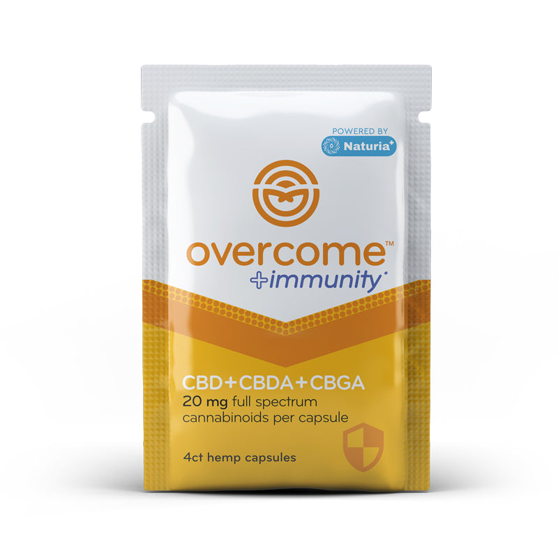 Overcome Immunity capsules 4 count sample pack